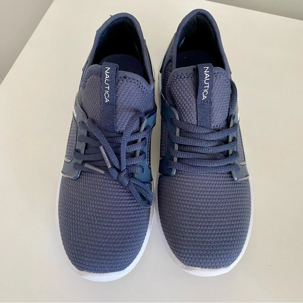 Nautica Boy’s Dark Blue Sneakers - Picture 3 of 6
